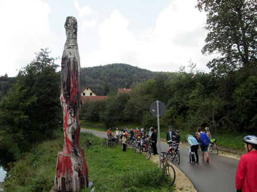 Kunst am Fluss Abschiedsradtour